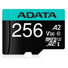 A DATA UHS-I U3 MicroSDXC 256GB V30S A2 + adapter AUSDX256GUI3V30SA2-RA1