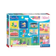 CLEMENTONI Puzzle 10 IN 1 Peppa pig