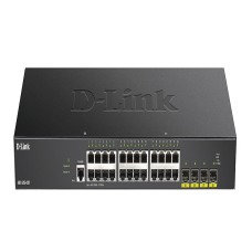 D LINK 48G PoE 370W DGS-1250-52XMP/E Switch + SFP1Gb MM