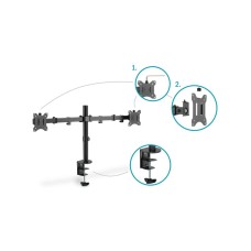 DIGITUS Nosac za dva monitora