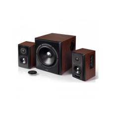 EDIFIER S350DB 2.1 150W speakers wood braon