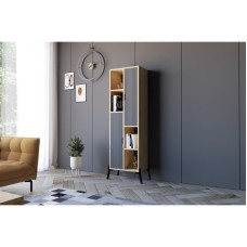 HOME LINE Polica za knjige Sorrento Sapphire Oak Anthracite