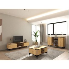 HOME LINE Set za dnevnu sobu Edil Sapphire Oak