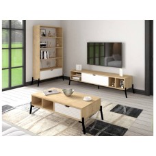 HOME LINE Set za dnevnu sobu Ponuse Sapphire Oak White