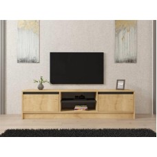 HOME LINE TV polica Pelen Sapphire Oak Anthracite