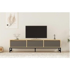 HOME LINE TV polica Sahra Sapphire Oak Anthracite