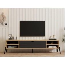 HOME LINE TV polica Santa Sapphire Oak Anthracite