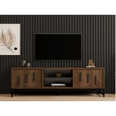 HOME LINE TV polica Shape Walnut