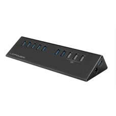 LC POWER LC-HUB-ALU-2B-10 HUB 7+3PORT USB3.0 ALUMINIUM