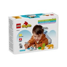 LEGO DUPLO 10442 Porodice divljih životinja: pingvini i lavovi