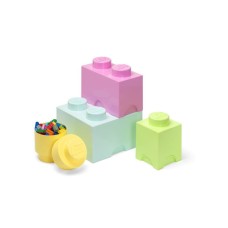 LEGO Kutije za odlaganje, set (4 kom): pastelne boje