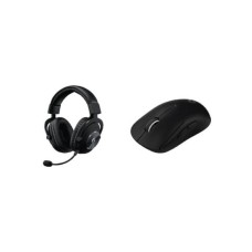 LOGITECH Pro X Superlight Crni Set bežični miš i gejmerske slušalice