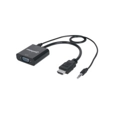 MANHATTAN 151559 HDMI - VGA/3.5mm 2u1 adapter