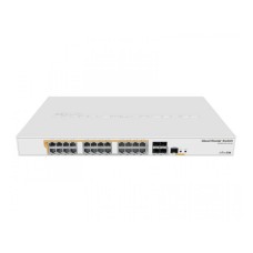 MIKROTIK (CRS328-24P-4S+RM) RouterOS 5L ili SwitchOS dual boot PoE switch (48825)