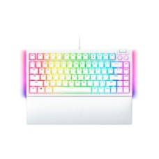 RAZER Tastatura BlackWidow V4 75% - Hot-swappable Mechanical Gaming Keyboard - White - US Layout