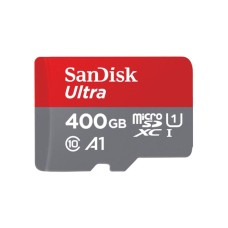 SANDISK SDXC 400GB Ultra Android Mic.100MB/s A1Class10 UHS-I +Adap.