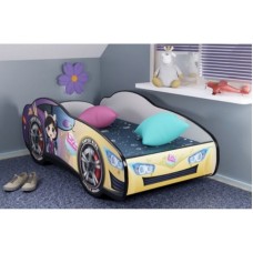 TOP BEDS Dečiji krevet 160x80cm (Trkački auto) GIRL CLARA (74030)