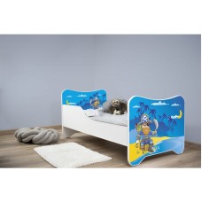 TOP BEDS Happy Kitty Dečiji krevet 140x70 Old Pirate