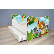 TOP BEDS Happy Kitty Dečiji krevet 160x80 + fioka Africa