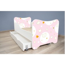 TOP BEDS Happy Kitty Dečiji krevet 160x80 + fioka Kitty