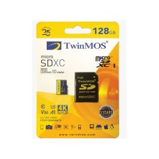 TwinMOS 128GB TM128MSDXC10V30U3 microSDXC memorijska kartica sa adapterom